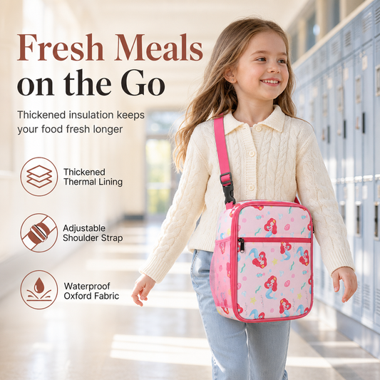 🍱 Kids’ Insulated Lunch Bag – Easy-Clean & Spacious Design