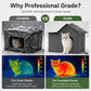 🐱 Outdoor Cat Shelter – Insulated & Weather-Resistant