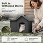 🐱 Outdoor Cat Shelter – Insulated & Weather-Resistant