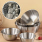 🥣 304 Stainless Steel Mixing Bowl – Strain, Mix & Cook