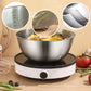 🥣 304 Stainless Steel Mixing Bowl – Strain, Mix & Cook