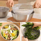 🥣 304 Stainless Steel Mixing Bowl – Strain, Mix & Cook