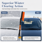 Extendable Car Snow Shovel with Snow Brush & Scraper