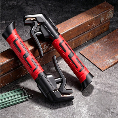 🔧 Angled Welding Electrode Holder – Copper Core & Insulated Grip