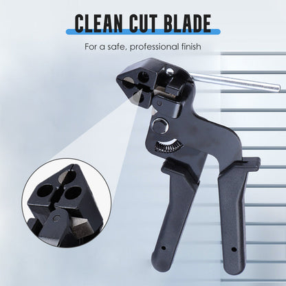 🔧 Stainless Steel Zip Tie Tool – Tension & Cut Heavy-Duty Cable Ties