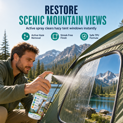 🏕️ Camping Window Cleaner – Clear Views & Easy Cleaning