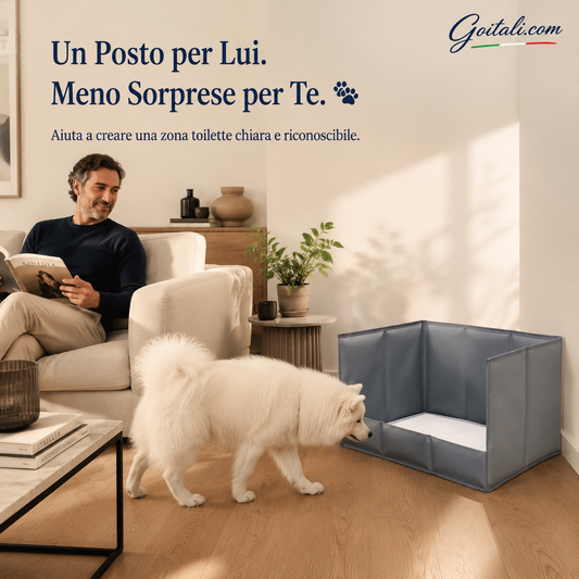 🐶 3-Side Anti-Splash Dog Toilet – Protect Floors & Walls From Pee Mess