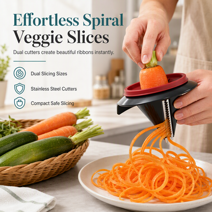 🥕 Easy Veggie Slicer – Create Uniform Vegetable Strands at Home