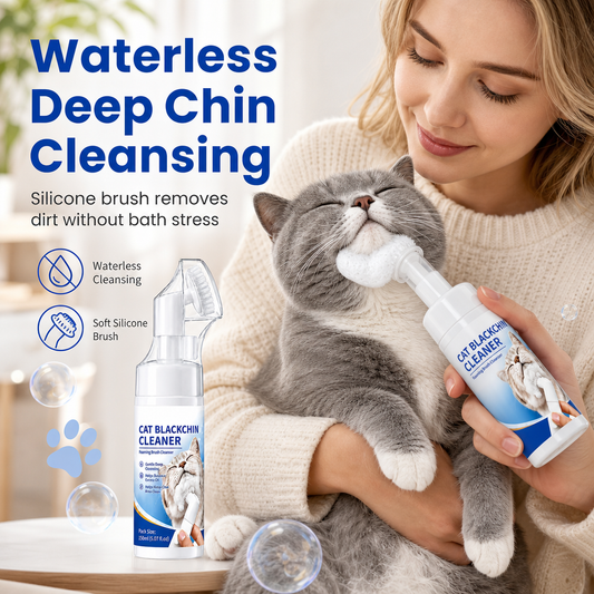 🐱 Waterless Cat Chin Cleanser – Easy Everyday Cleaning