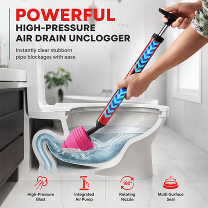 🚽 Air Pressure Drain Plunger – Powerful Household Drain Clearing Tool