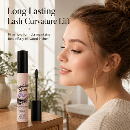 👁️ Silicone Lash Mascara – Lengthening & Volumizing Lash Brush