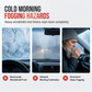 🚗 Car Windshield Defroster – Adjustable Warm-Air Window Heater