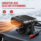 🚗 Car Windshield Defroster – Adjustable Warm-Air Window Heater