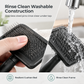 🐾 Pet Slicker Brush – Flexible Air Cushion & Dense Steel Pins for Deshedding