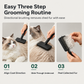 🐾 Pet Slicker Brush – Flexible Air Cushion & Dense Steel Pins for Deshedding