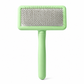 🐾 Pet Slicker Brush – Flexible Air Cushion & Dense Steel Pins for Deshedding