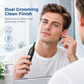 ✂️ Electric Nose Hair Trimmer – Dual-Edge Stainless Steel Grooming Tool