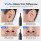 ✂️ Electric Nose Hair Trimmer – Dual-Edge Stainless Steel Grooming Tool