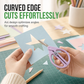 ✂️ Retractable Pocket Scissors – Compact Sliding Craft Scissors with Cap-Free Storage