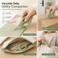 ✂️ Retractable Pocket Scissors – Compact Sliding Craft Scissors with Cap-Free Storage