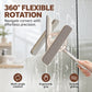 🏡 Telescopic Window Cleaner – 110cm Extendable Handle & Rotating Scrubber